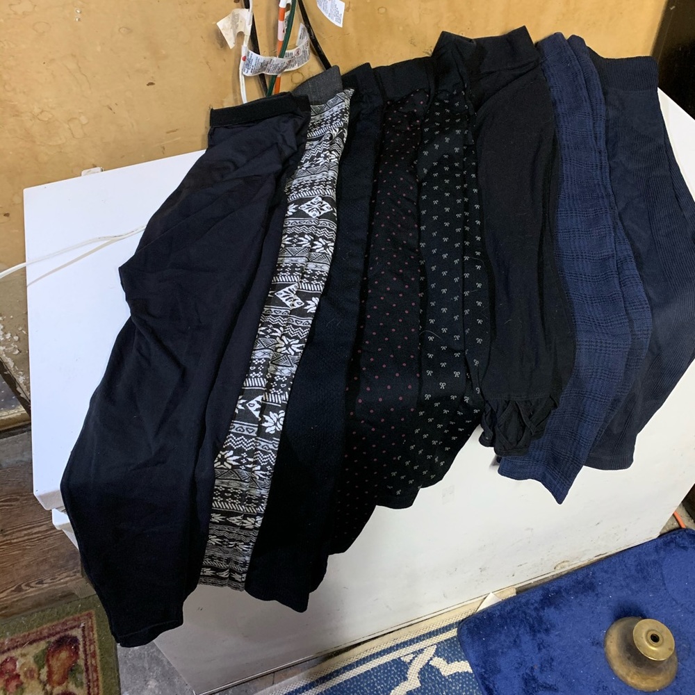Lot of 8 leggings